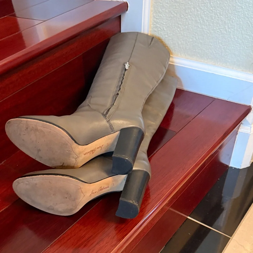 Sam Edelman Gray  Boots - Picture 4 of 4